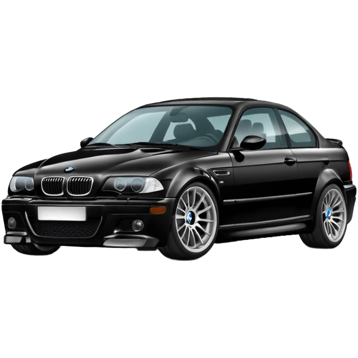 Bmw e46 black emoji