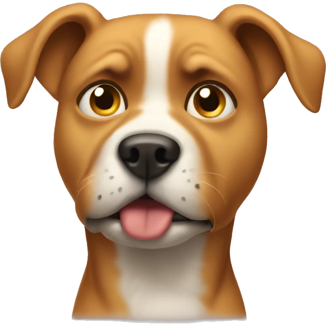 disgusted dog  emoji