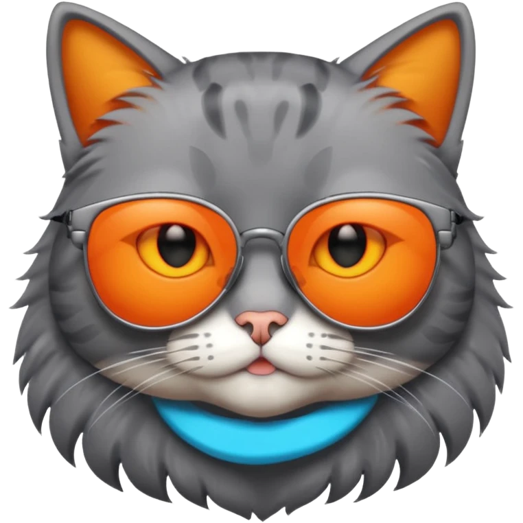 Cat wearing sunglasses emoji