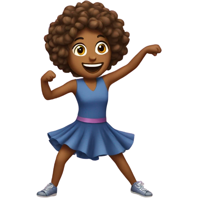 Birthday dance emoji