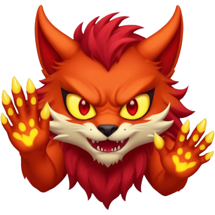 Alpha demon furry emoji