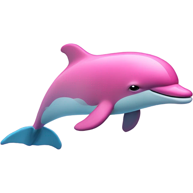 Pink dolphin  emoji