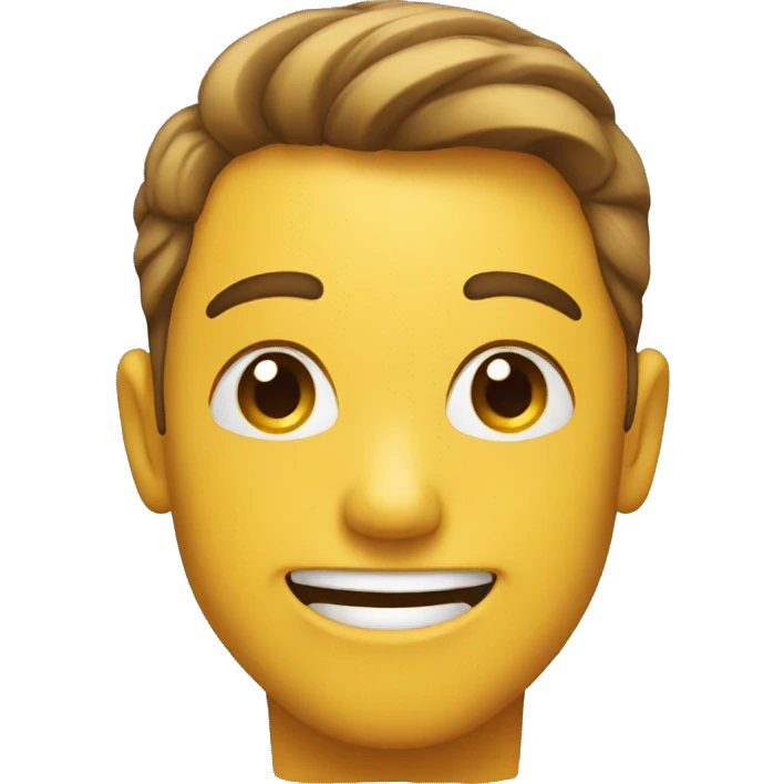 a awkward smiling emoji  emoji