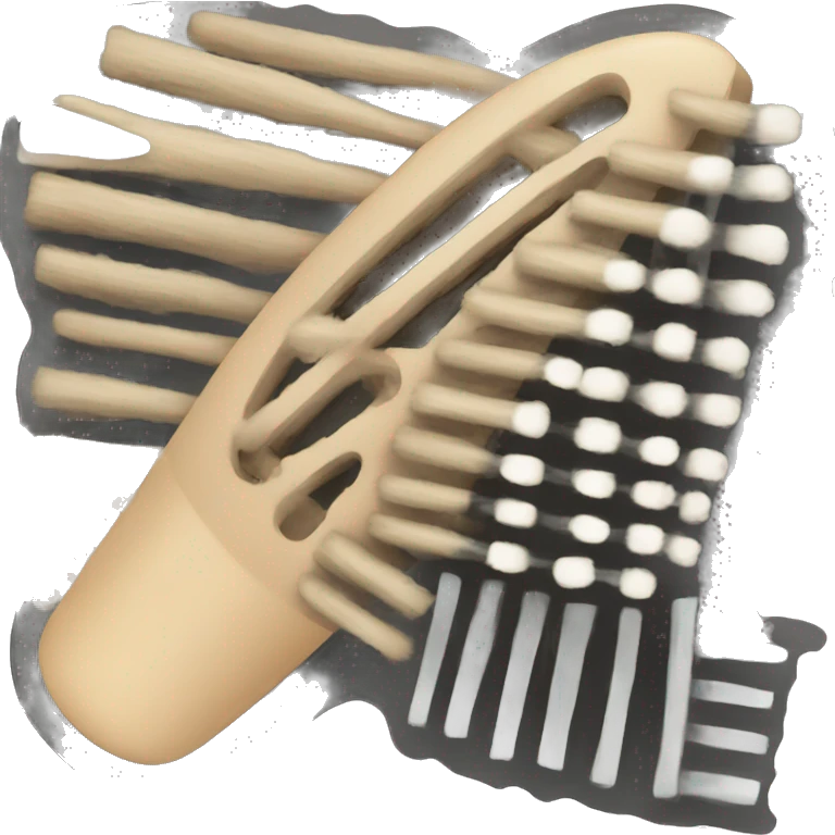 Hairbrush emoji