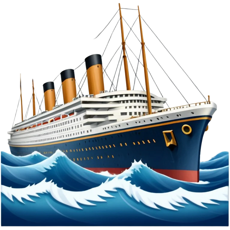 Titanic Britannic emoji