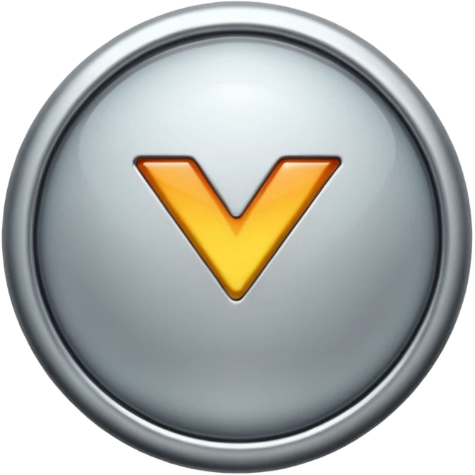 V badge emojy emoji
