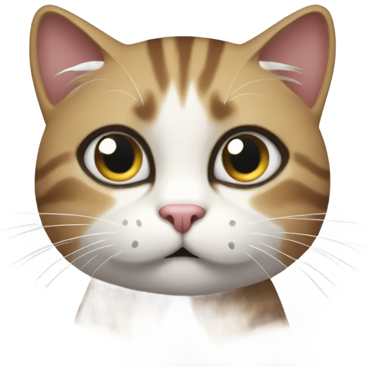 Cat saying HELP emoji