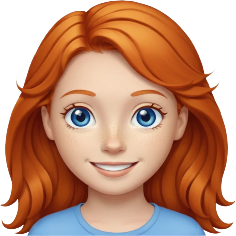 ginger girl emoji