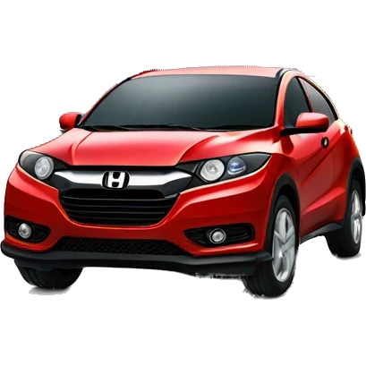 Red Honda hrv  emoji