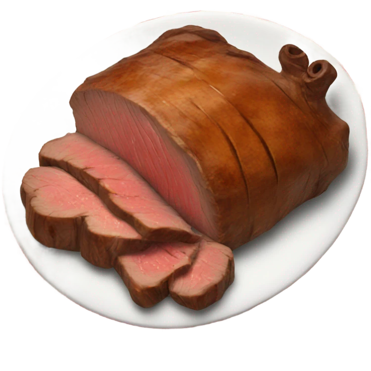 beef roast  emoji