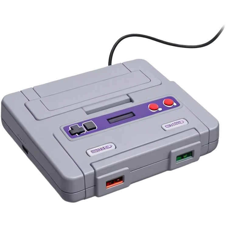 SNES console  emoji