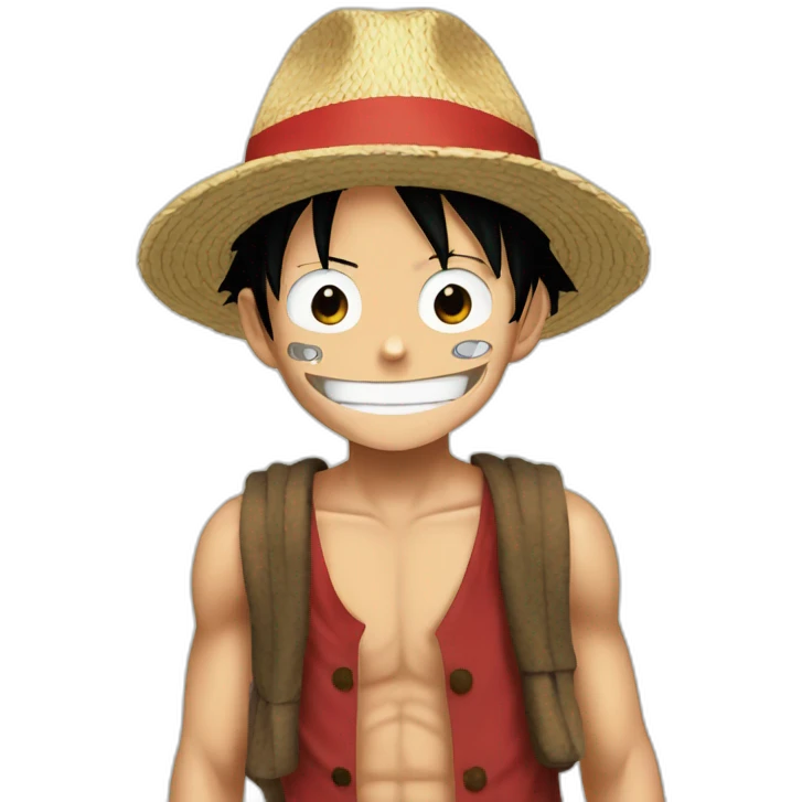 Monke D luffy emoji