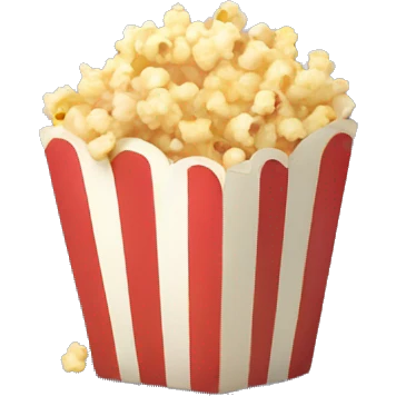 popcorn emoji