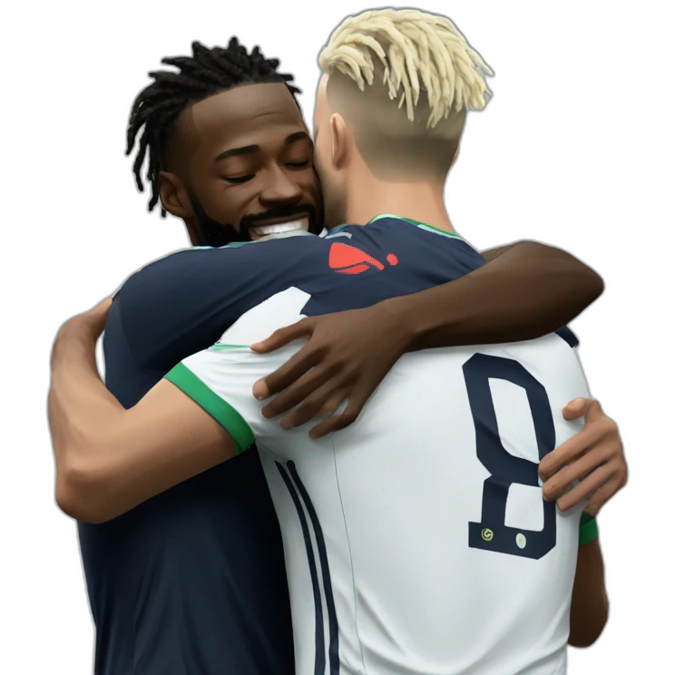 ten hag hug to onana emoji