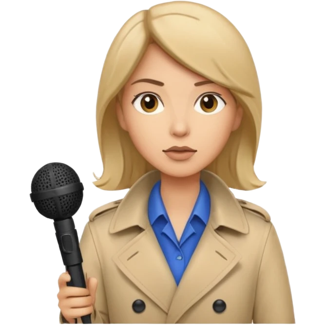 field reporter from Newschannel emoji