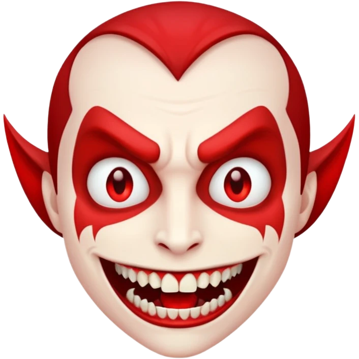 red vampire emoji