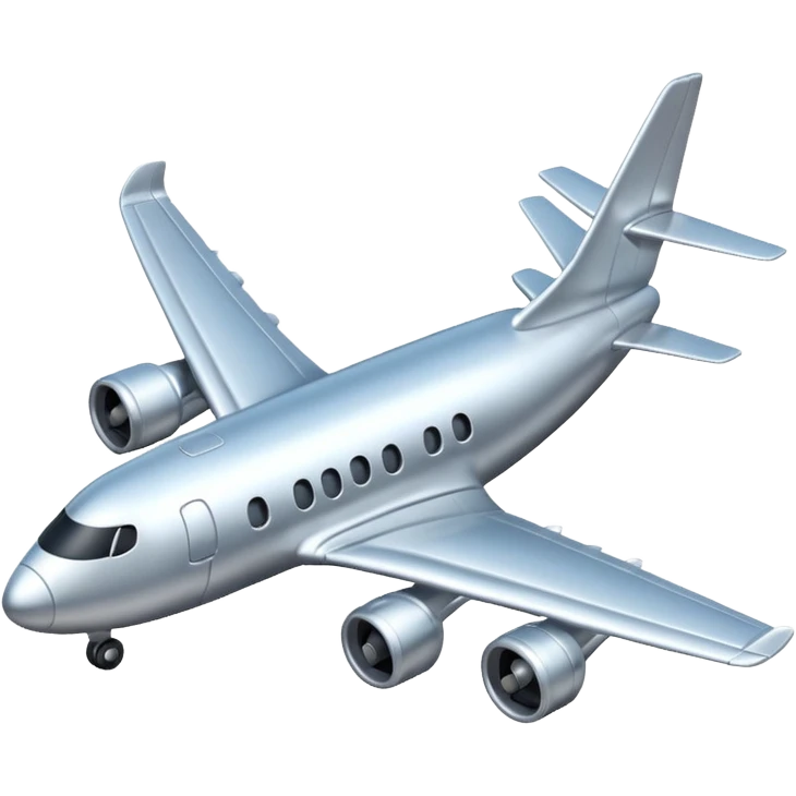 quiero un emoji de avion que sea lo mas real posible emoji