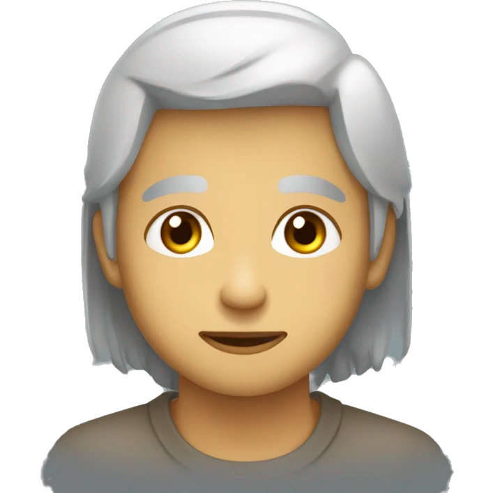 Senyum tapi sedih emoji