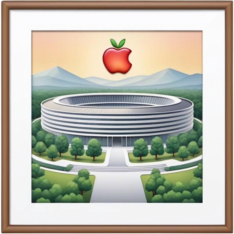 apple park, no frame emoji