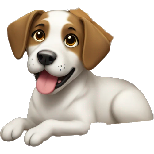 Dog in a doghouse emoji