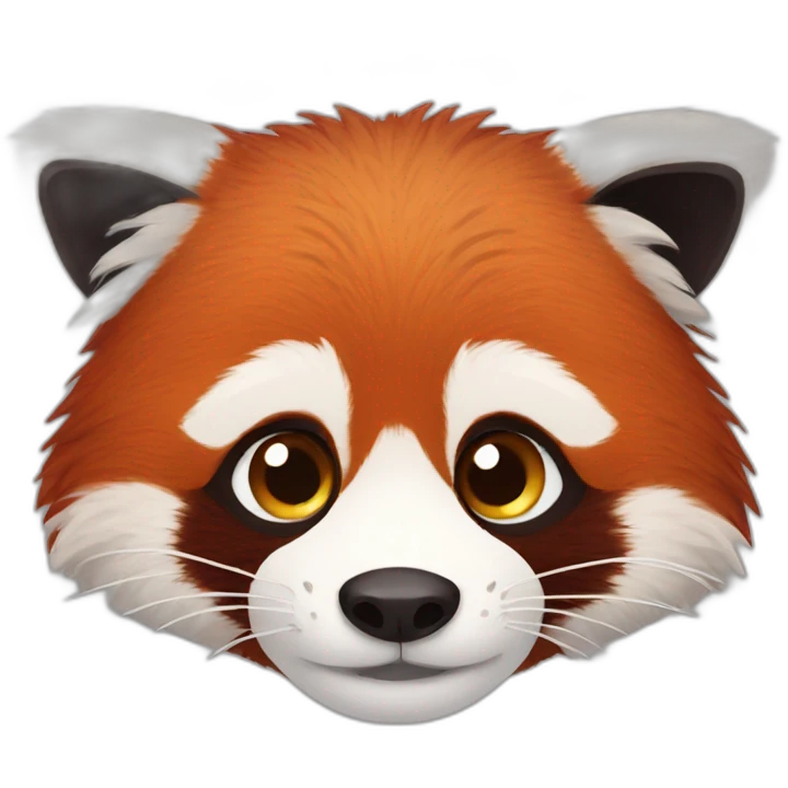 scruffy red panda emoji