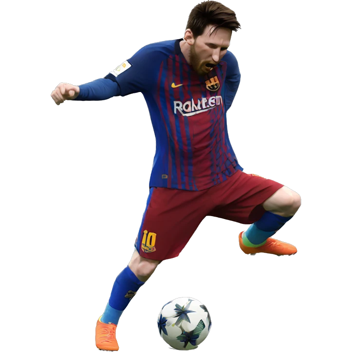 Messi dab emoji