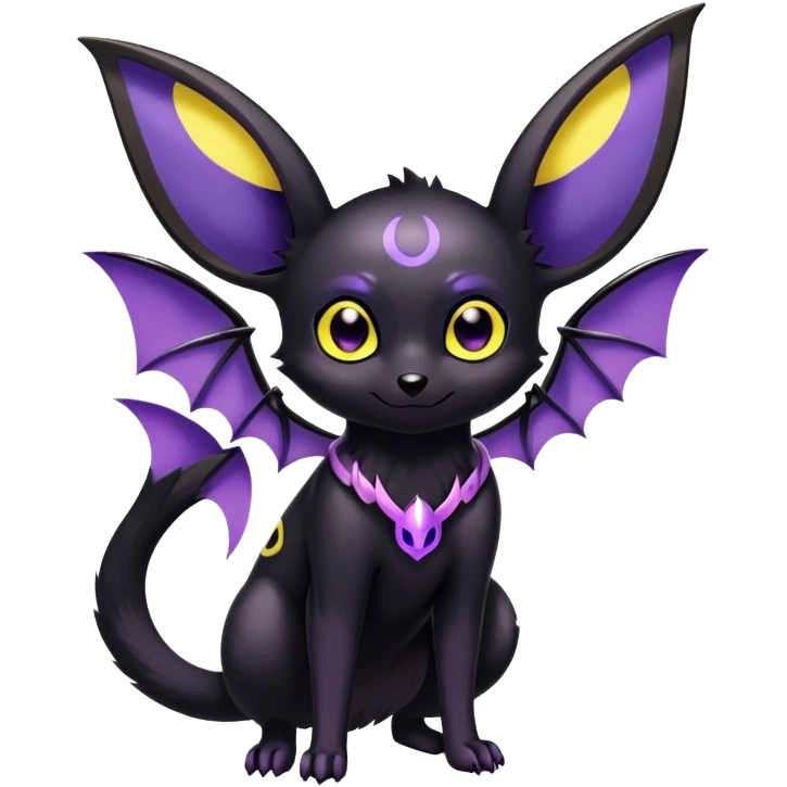 Noibat-Umbreon-hybrid emoji