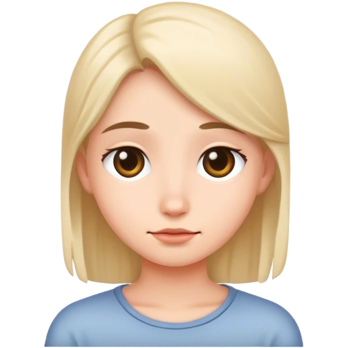 Shy emoji