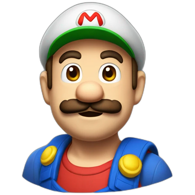 Mario triste emoji