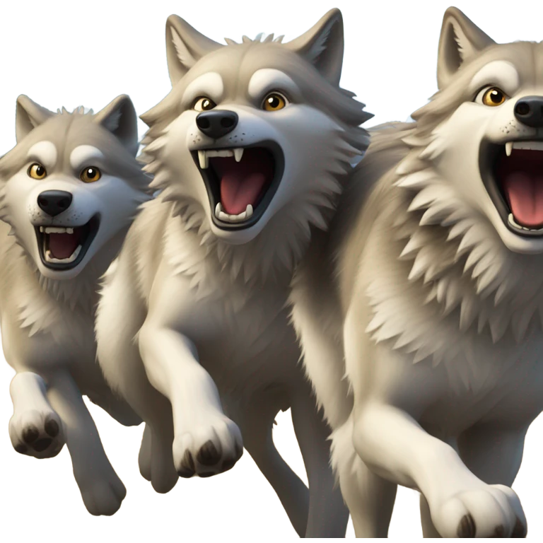 Wolf hunt  emoji