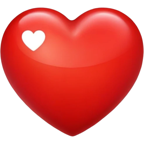 red heart emoji