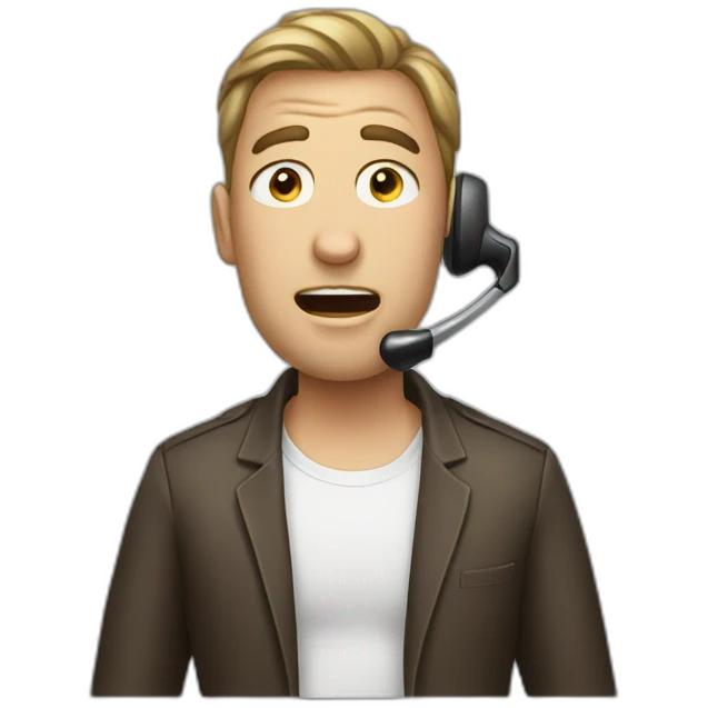 annoying call emoji