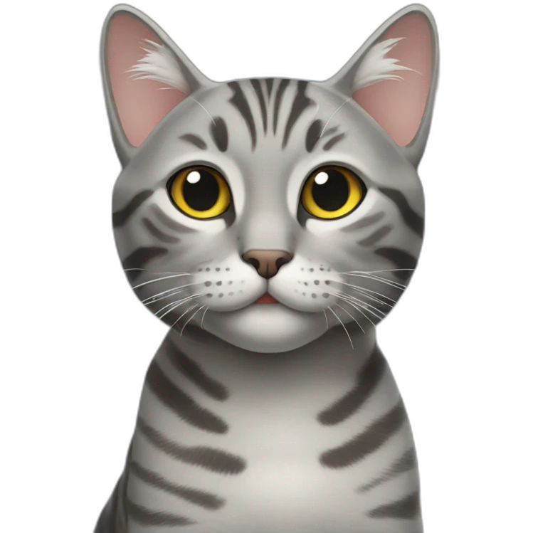 grey-tabby-cat emoji