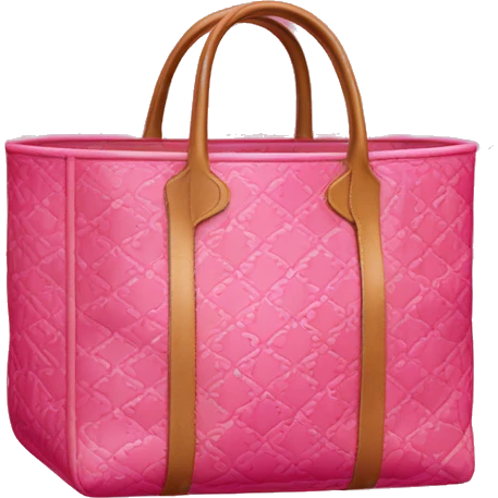 pink goyard tote bag emoji