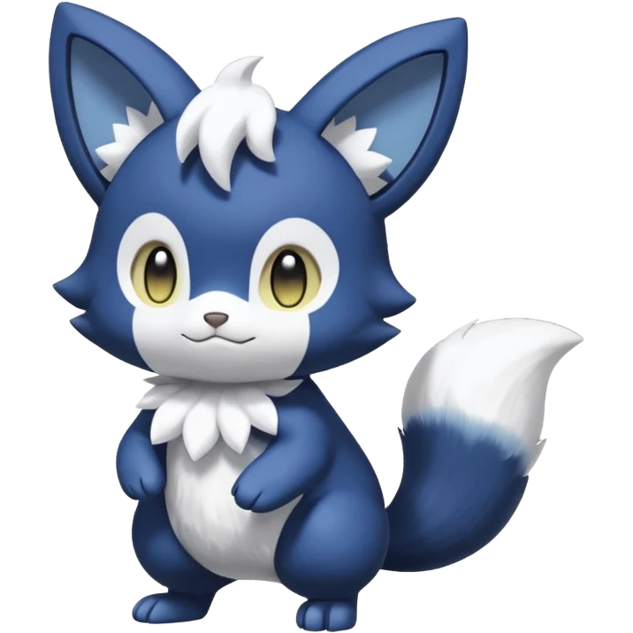 Meowstic-Emolga-Pachirisu-Cacomistl-Fakemon-hybrid-creature (full body) emoji