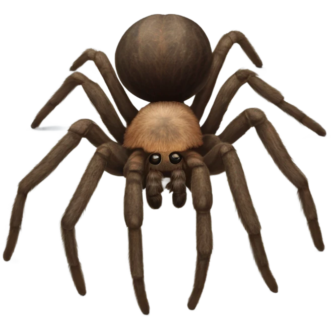tarantula spider realistic  emoji