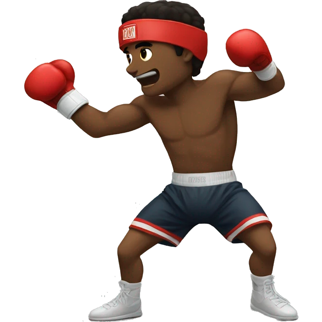 boxe fighting emoji