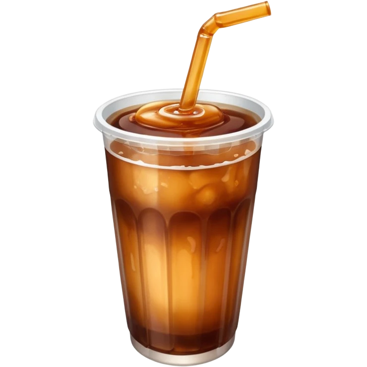 Soft drink in plastic cup emoji