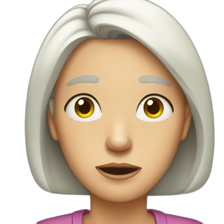 Exasperated spouse emoji