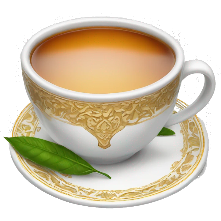 Cup of tea algeria oriental emoji