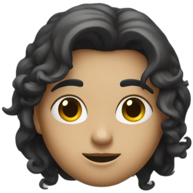 Coeur noir brisé emoji