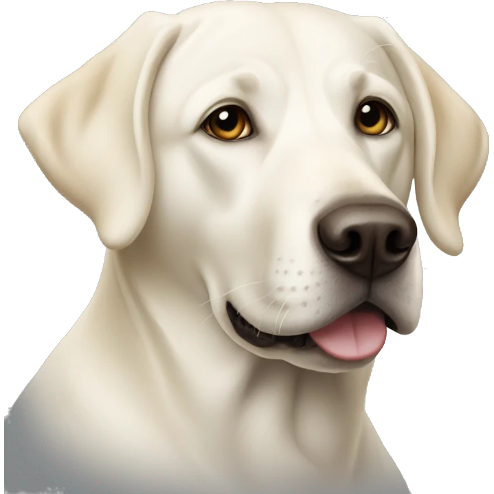 white labrador emoji