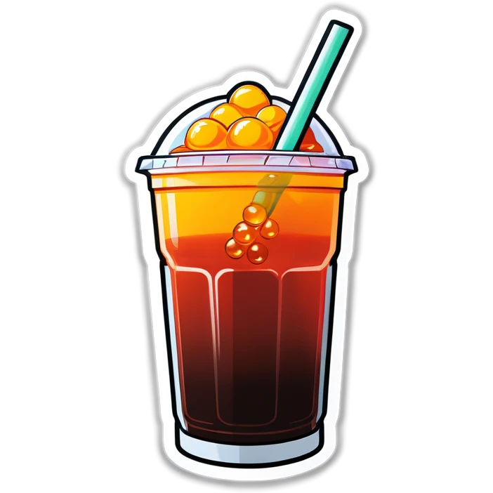Boba ice tea emoji