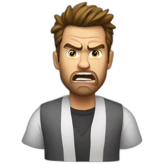 angry jonny sings emoji