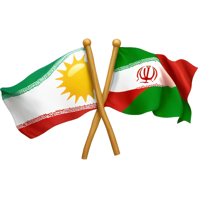Lion and sun flag of Iran emoji