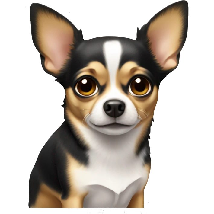 Chihuahua tricolor emoji