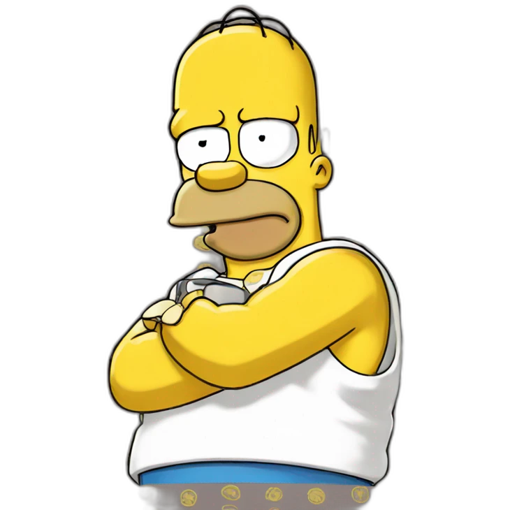 Japan homer simpson emoji