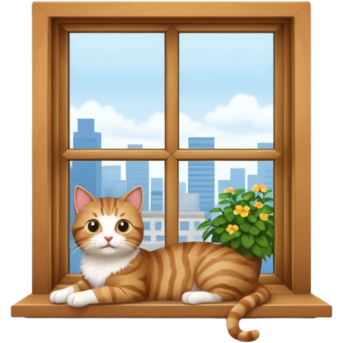 Cats on Windowsills emoji