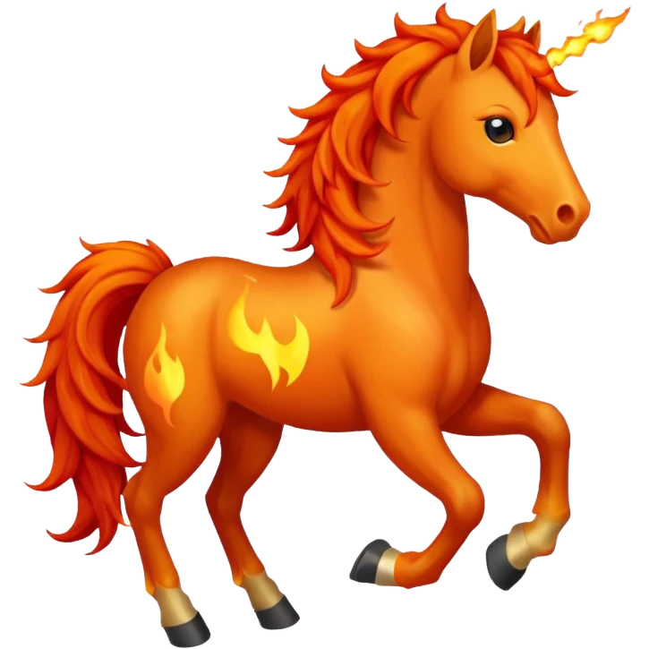fire horse emoji