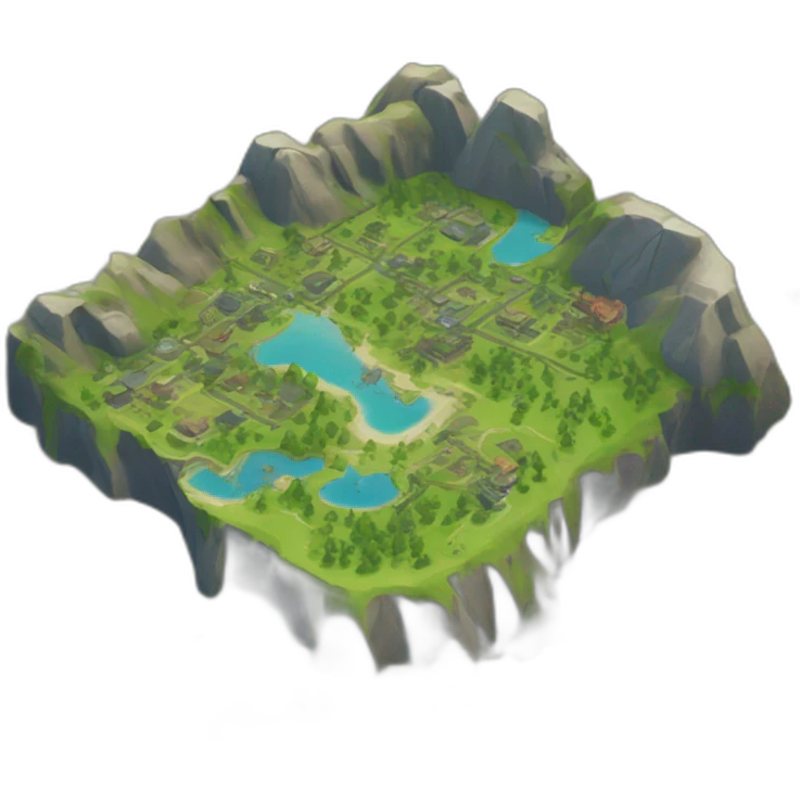 Fortnite map emoji